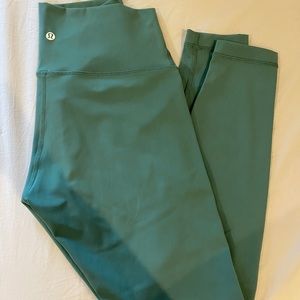 Lululemon Wunder Under Tidewater Teal